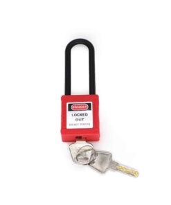 SAFETYWARE Long Nylon Shackle Padlock