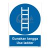 QUICKSIGN MANDATORY SIGNS - MS050 Use ladder