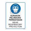 QUICKSIGN MANDATORY SIGNS - MS070 WEAR RESPIRATORY PROTECTION