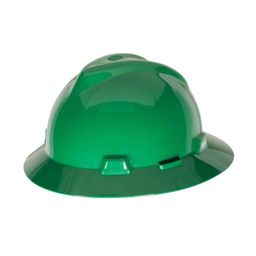 MSA 475370 Full Brim Hard Hat - Green