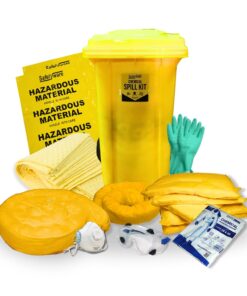 SAFETYWARE Chemical Sorbent Spill Kit SORKIT-C-120L