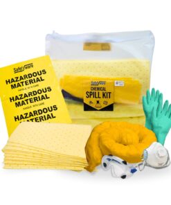 SAFETYWARE Chemical Sorbent Spill Kit SORKIT-C-15L