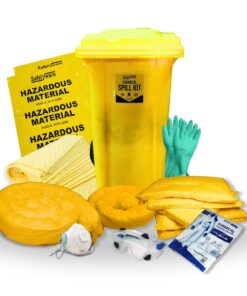 SAFETYWARE Chemical Sorbent Spill Kit SORKIT-C-240L