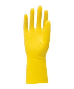 SAFETYWARE GenPlus™ Flocklined Natural Rubber Gloves YF1512