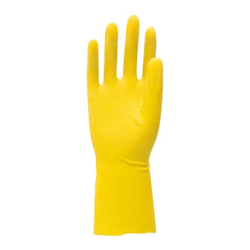 SAFETYWARE GenPlus™ Flocklined Natural Rubber Gloves YF1512