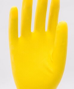 SAFETYWARE GenPlus™ Flocklined Natural Rubber Gloves YF1512