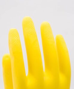 SAFETYWARE GenPlus™ Flocklined Natural Rubber Gloves YF1512