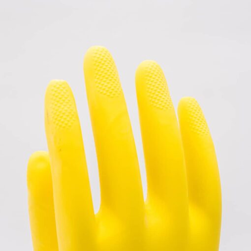 SAFETYWARE GenPlus™ Flocklined Natural Rubber Gloves YF1512