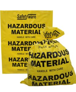 SAFETYWARE Hazardous Disposal Bag (24″ x 30″) HD-2430-01-YLW