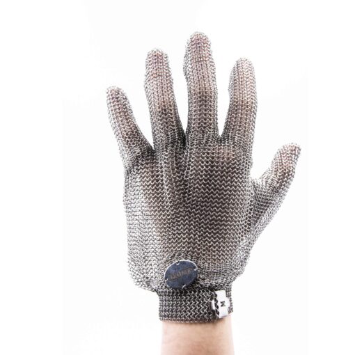 SAFETYWARE BladeArmor™ Cut Resistant Ring Mesh Stainless Steel Gloves SS500