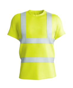 SAFETYWARE High-Vis T-shirt with 4 Reflective Tapes