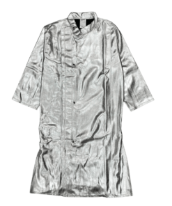 SAFETYWARE 580gsm Reflespace Aluminized Viscose FR Heat Protection Coat