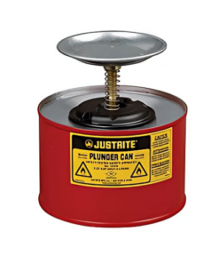 JUSTRITE Steel Plunger Can & Dispensing Cans