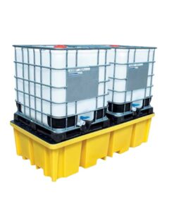 SAFETYWARE Double IBC Spill Pallet