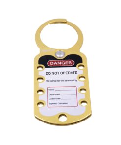 SAFETYWARE Eight-Hole Aluminium Lockout Hasp