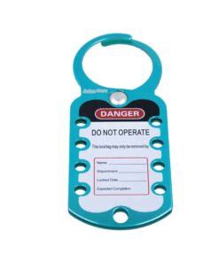 SAFETYWARE Eight-Hole Aluminium Lockout Hasp