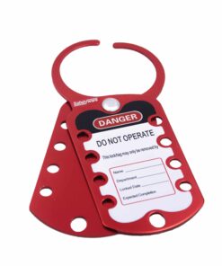 SAFETYWARE Eight-Hole Aluminium Lockout Hasp