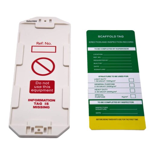 SAFETYWARE Scaffolding Tag