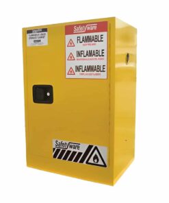 SAFETYWARE 12 Gallons Yellow Safety Cabinet