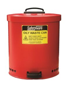 SAFETYWARE 10 Gallons Waste Disposal Safety Container SOWC10