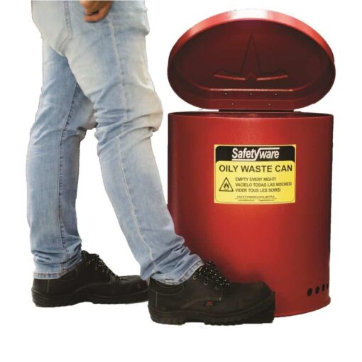 SAFETYWARE 10 Gallons Waste Disposal Safety Container SOWC10