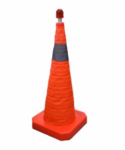 SAFETYWARE Retractable Traffic Cone