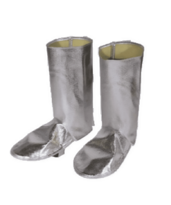 SAFETYWARE 580gsm Reflespace Aluminized Viscose FR Heat Protection Gaiters