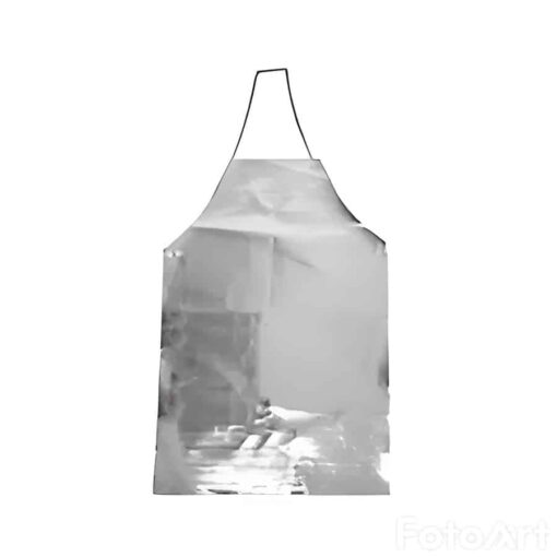 SAFETYWARE 580gsm Reflespace Aluminized Viscose FR Heat Protection Apron