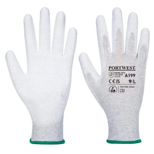 PORTWEST A199 Antistatic PU Palm Glove