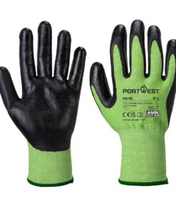 PORTWEST A645 Green Cut Glove Nitrile Foam