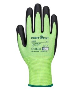 PORTWEST A645 Green Cut Glove Nitrile Foam