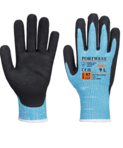 PORTWEST A667 Claymore AHR Cut Double Sandy Nitrile Glove