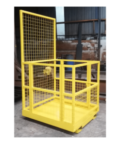 Forklift Safety Cage with Wheels - Heavy Duty