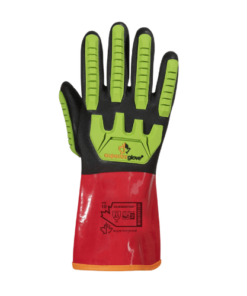 SUPERIORGLOVE Chemstop Extreme Comfort PVC Gloves with Kevlar Liner