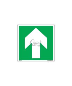 QUICKSIGN EMERGENCY EXIT SIGNS - EES001 Arrow Up