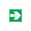 QUICKSIGN EMERGENCY EXIT SIGNS - EES004 Arrow Right