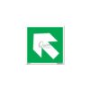 QUICKSIGN EMERGENCY EXIT SIGNS - EES005 Arrow Up Left