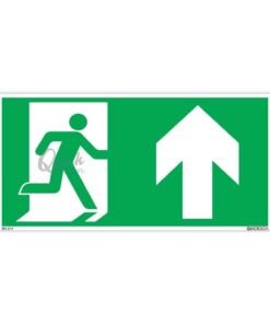 QUICKSIGN EMERGENCY EXIT SIGNS - EES014 Emergency Exit (Up)