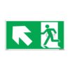 QUICKSIGN EMERGENCY EXIT SIGNS - EES019 Emergency Exit (Up Left)