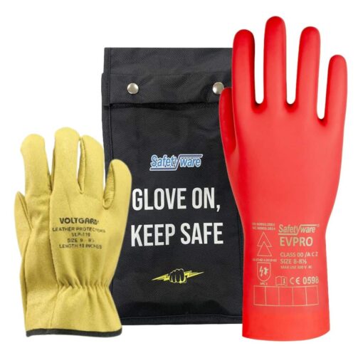 SAFETYWARE EVPro™ VLT-C00 Class 00 Electrical Rubber Insulating Gloves - Image 6